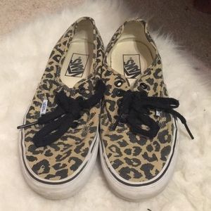 Vans- Cheetah Print